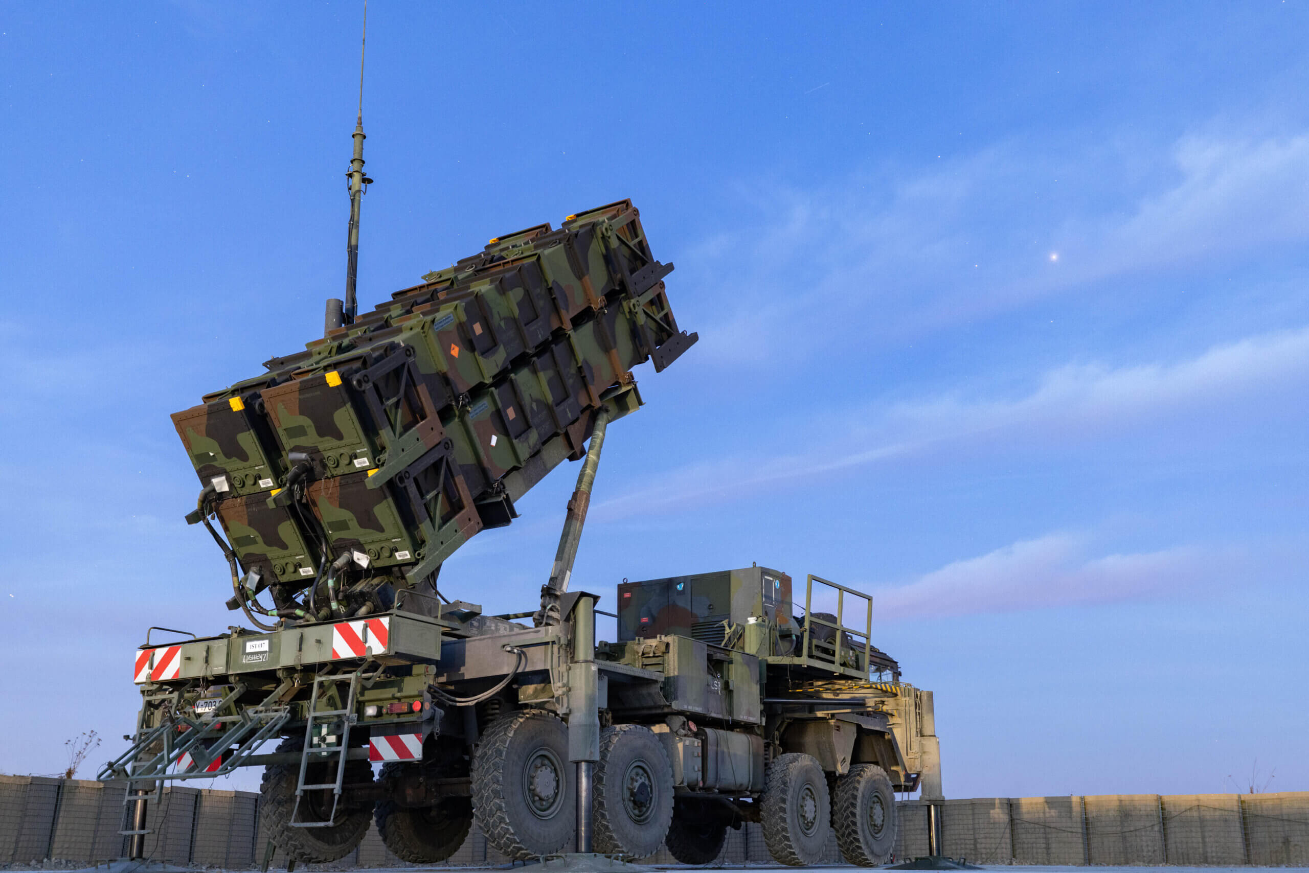 Patriot Startgerät im polnischen Rzeszów.